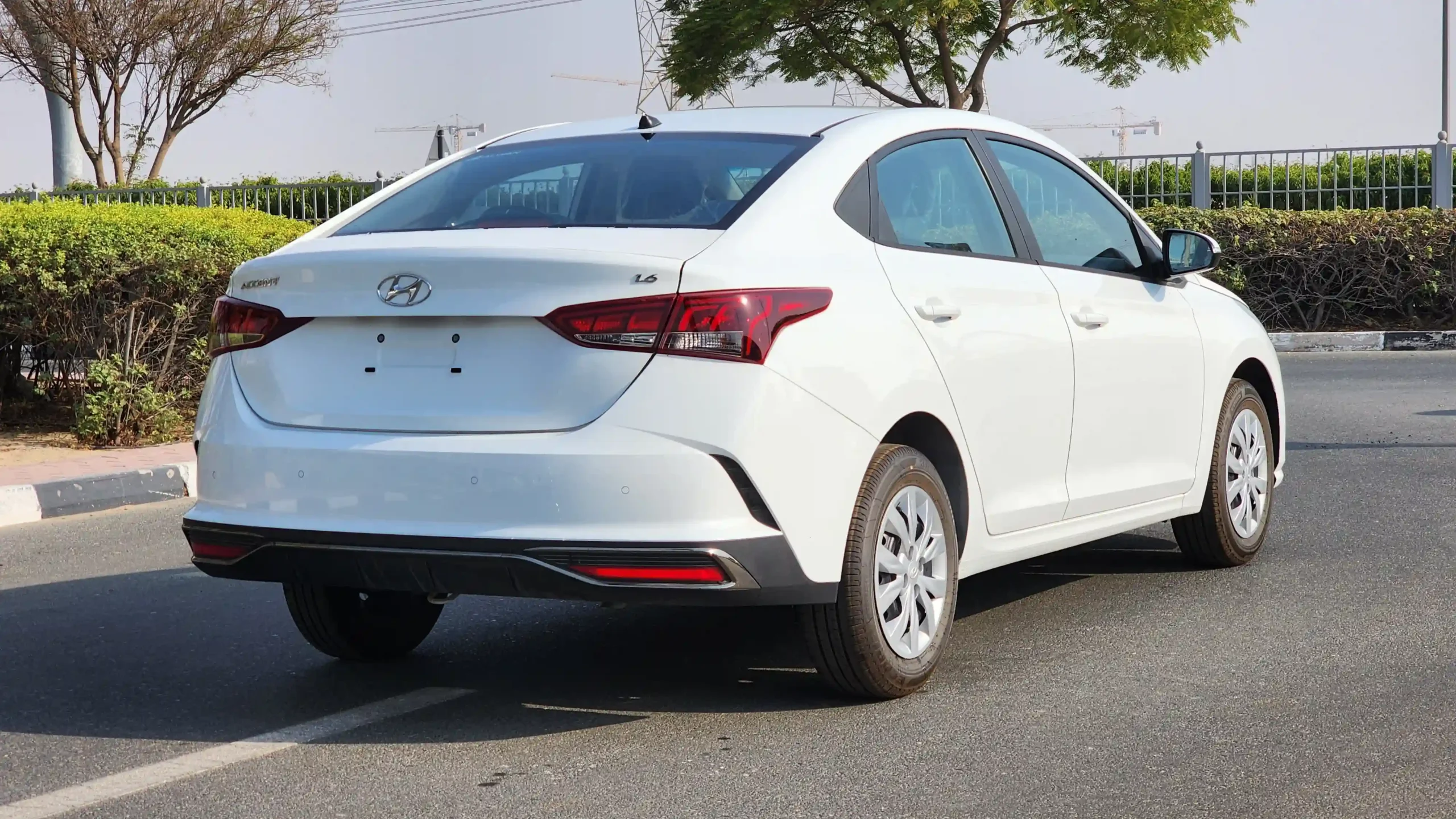 2023 Hyundai Accent (White) for Sale | Alwan Global Cars