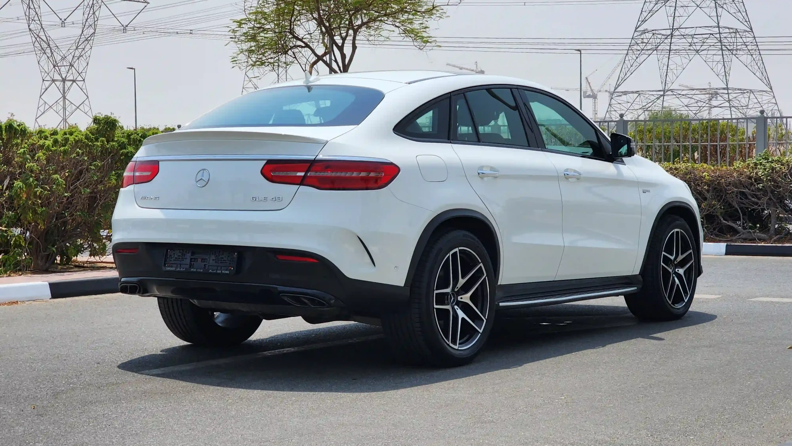 2018 Mercedes Benz GLE 43 AMG Coupe (White) for Sale | Alwan Global