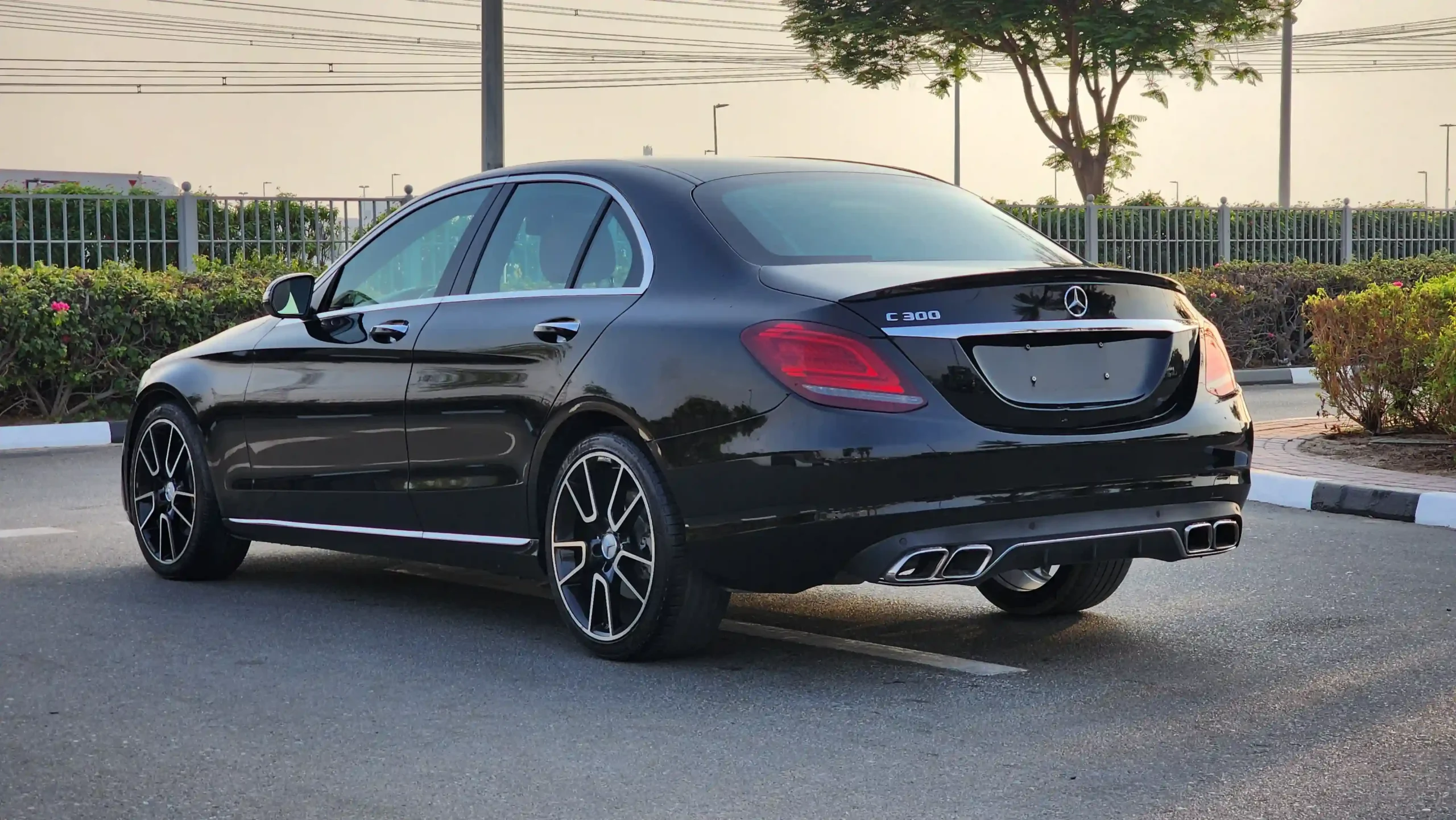 2020 Mercedes Benz C300 (black) For Sale 